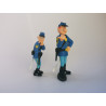 Figurines Butch et chesterfield des tuniques bleues